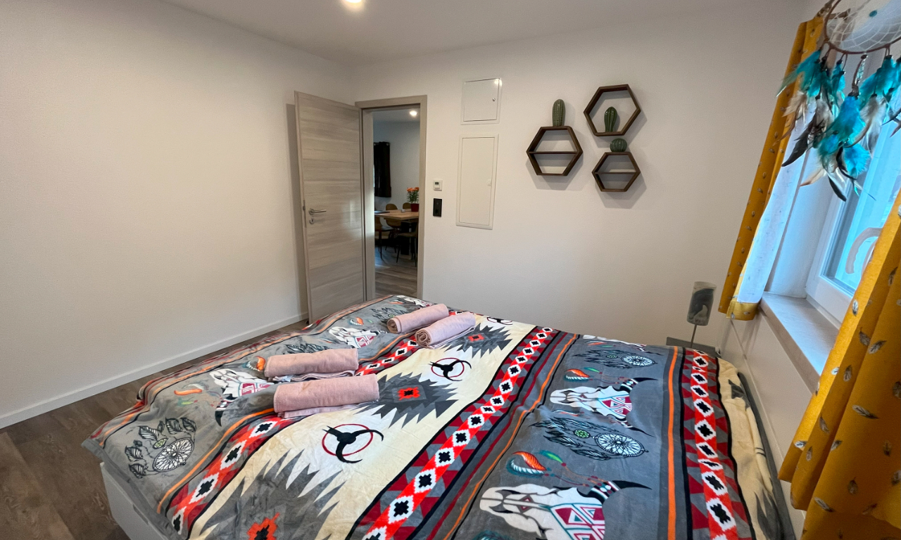 Schlafzimmer Kingsizebett