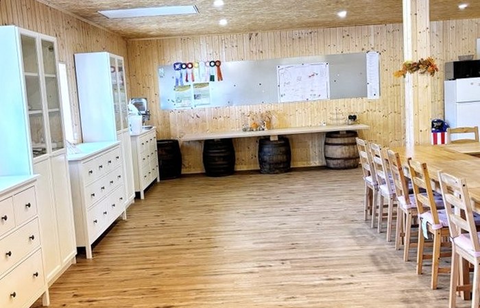 View into the seminar room